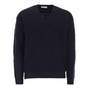 Pt Torino Men Wool Sweater With V-Neck